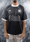 Hollow Football Jersey - Oynx Black