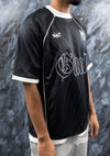 Hollow Football Jersey - Oynx Black