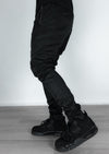 Onyx Black Track Bottoms