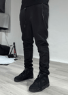 Onyx Black Track Bottoms
