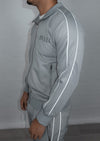 Stone Grey Track Top