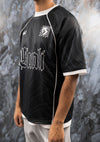 Hollow Football Jersey - Oynx Black