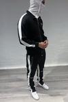 Onyx Black Track Bottoms V2